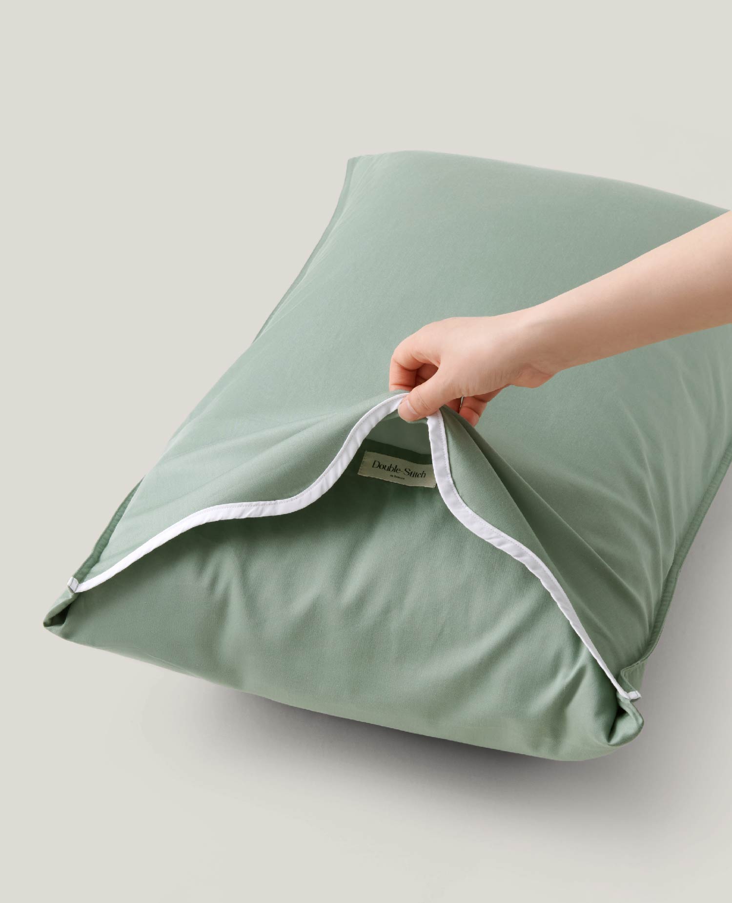 Cotton TENCEL™ Scalloped Pillowcases - Double Stitch By Bedsure
