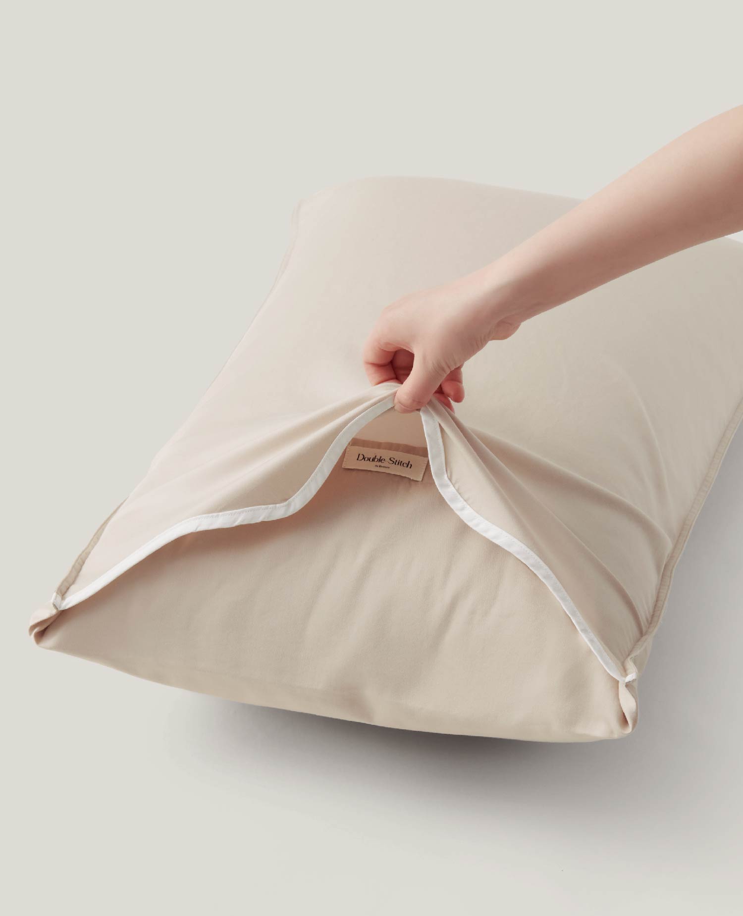 Cotton TENCEL™ Scalloped Pillowcases - Double Stitch By Bedsure