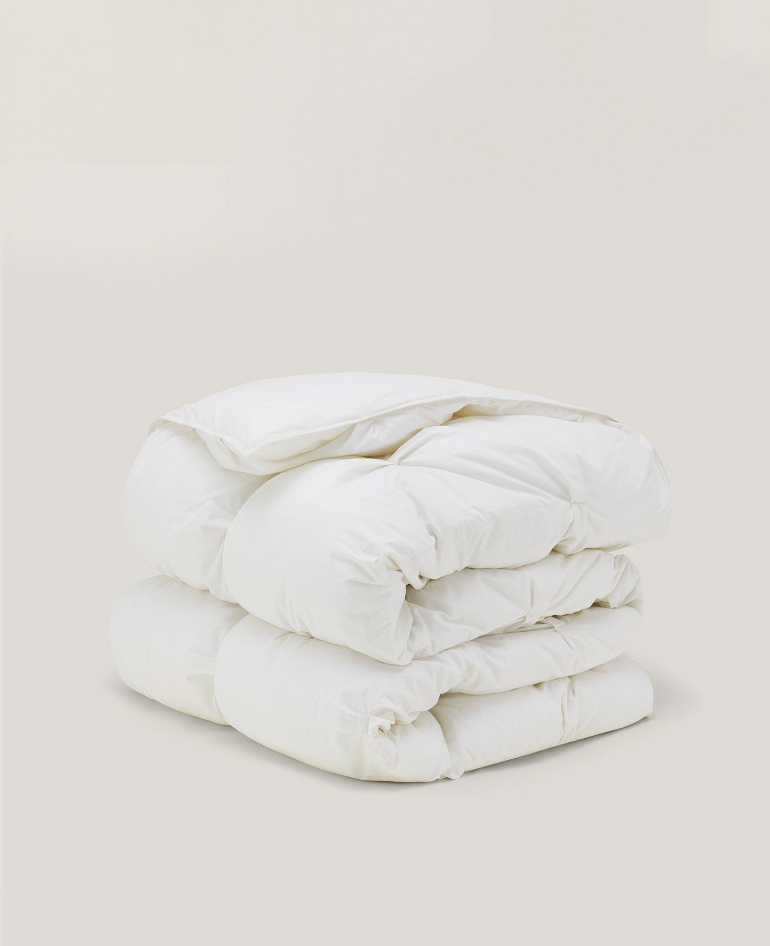 Pinch Pleated Cotton Comforter - Double Stitch By Bedsure