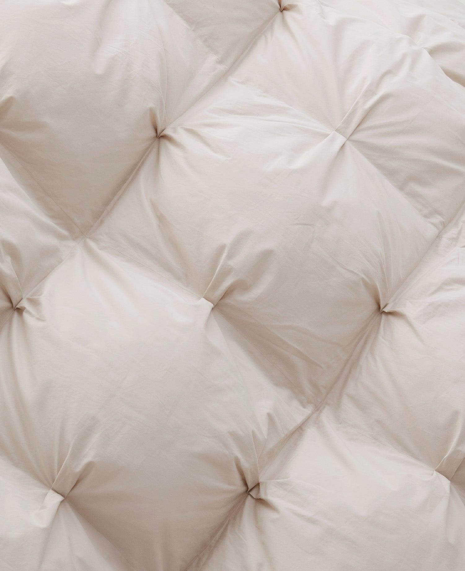 Pinch Pleated Cotton Comforter - Double Stitch By Bedsure