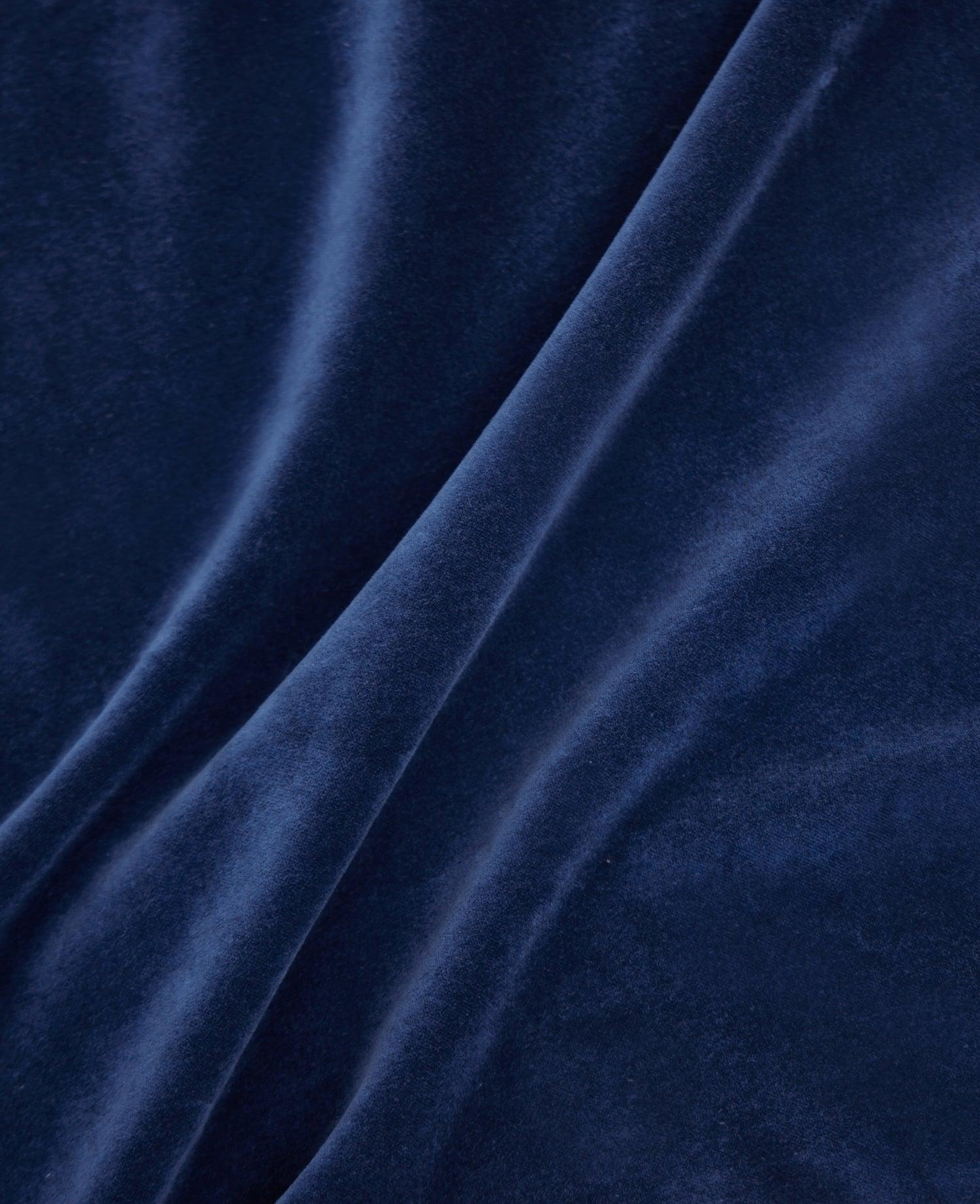 Sunday Washed Cotton Velvet Piping Throw Pillow Cover