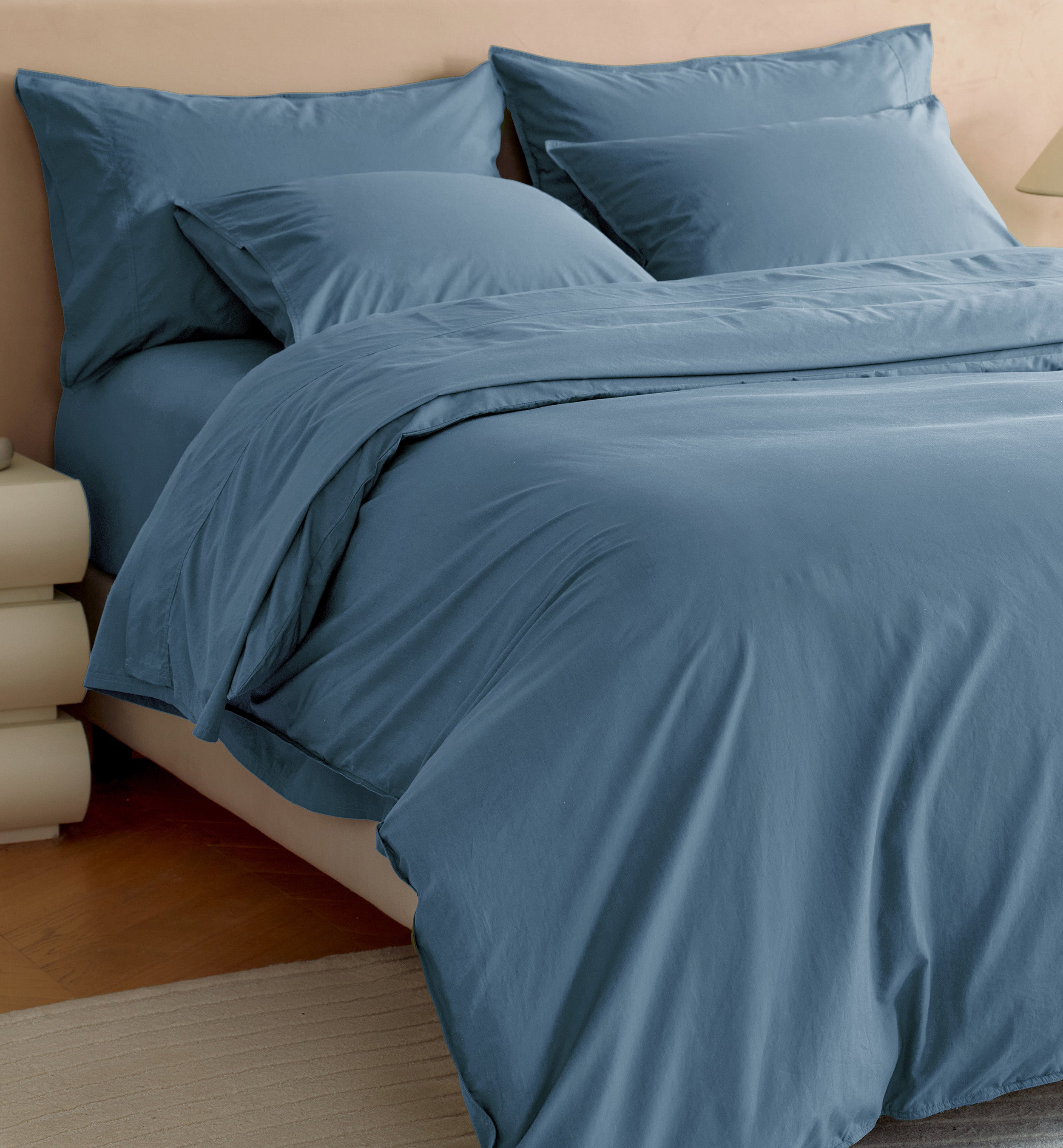 Cotton TENCEL™ Percale Duvet Cover Set - Double Stitch By Bedsure