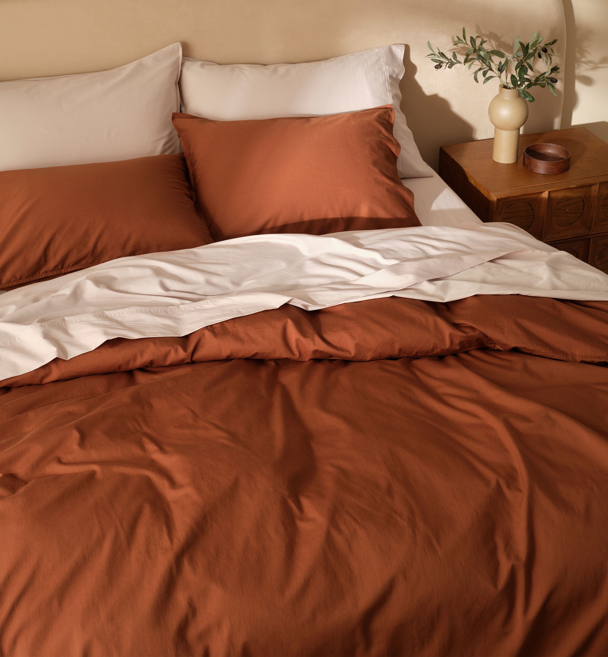 Mongolian Cashmere Cotton Duvet Cover Set