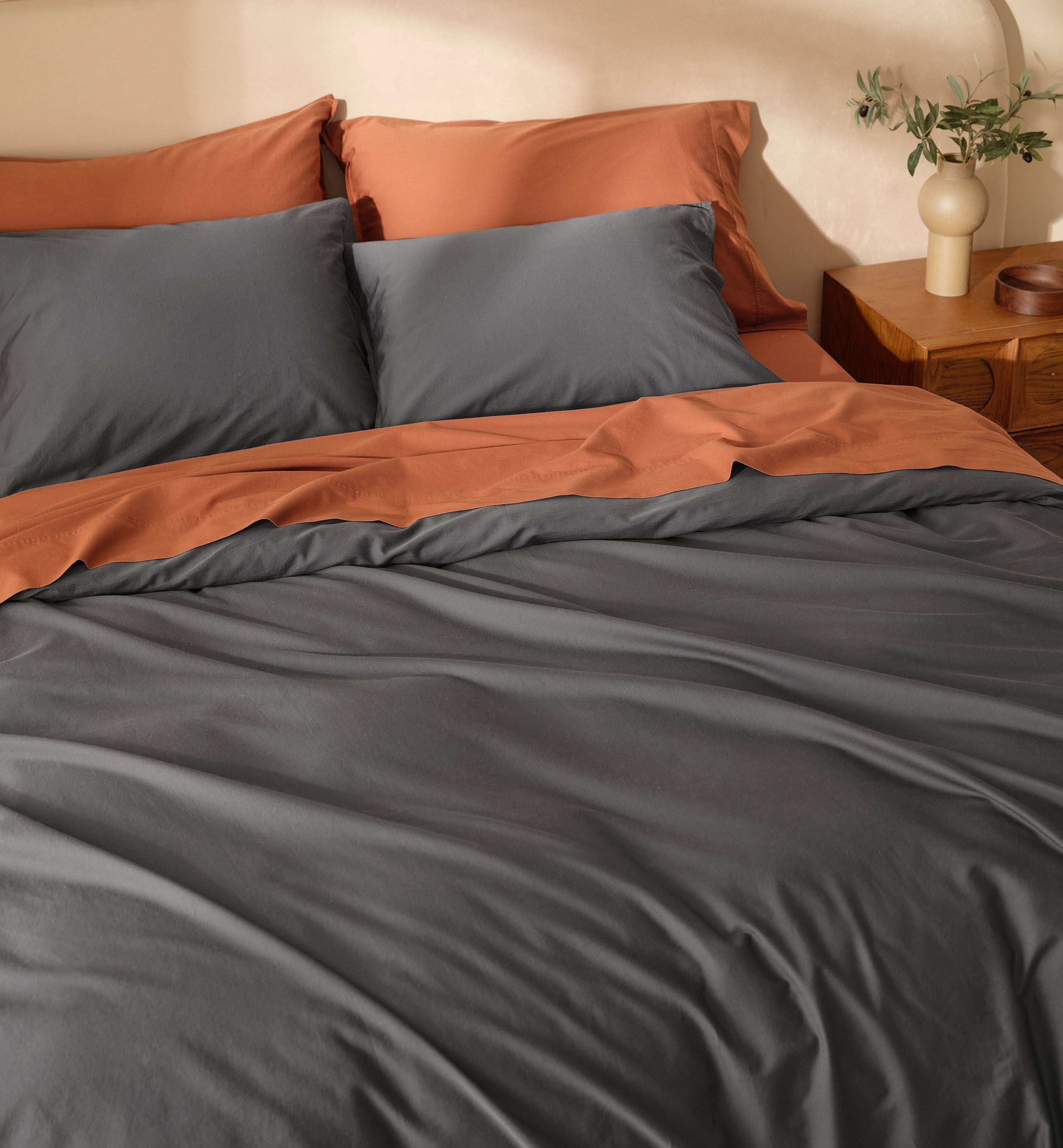 Mongolian Cashmere Cotton Duvet Cover Set