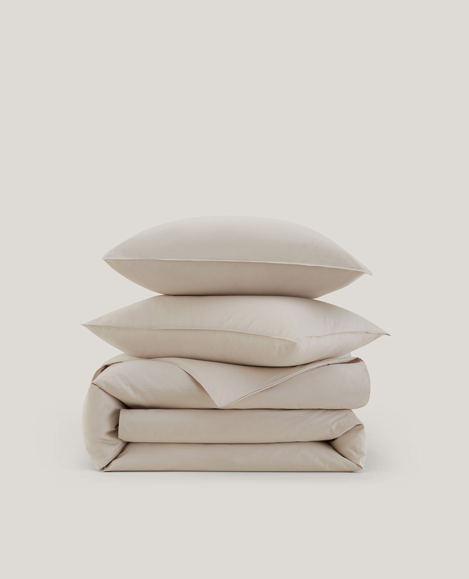 Pure Supima Cotton Sateen Duvet Cover Set