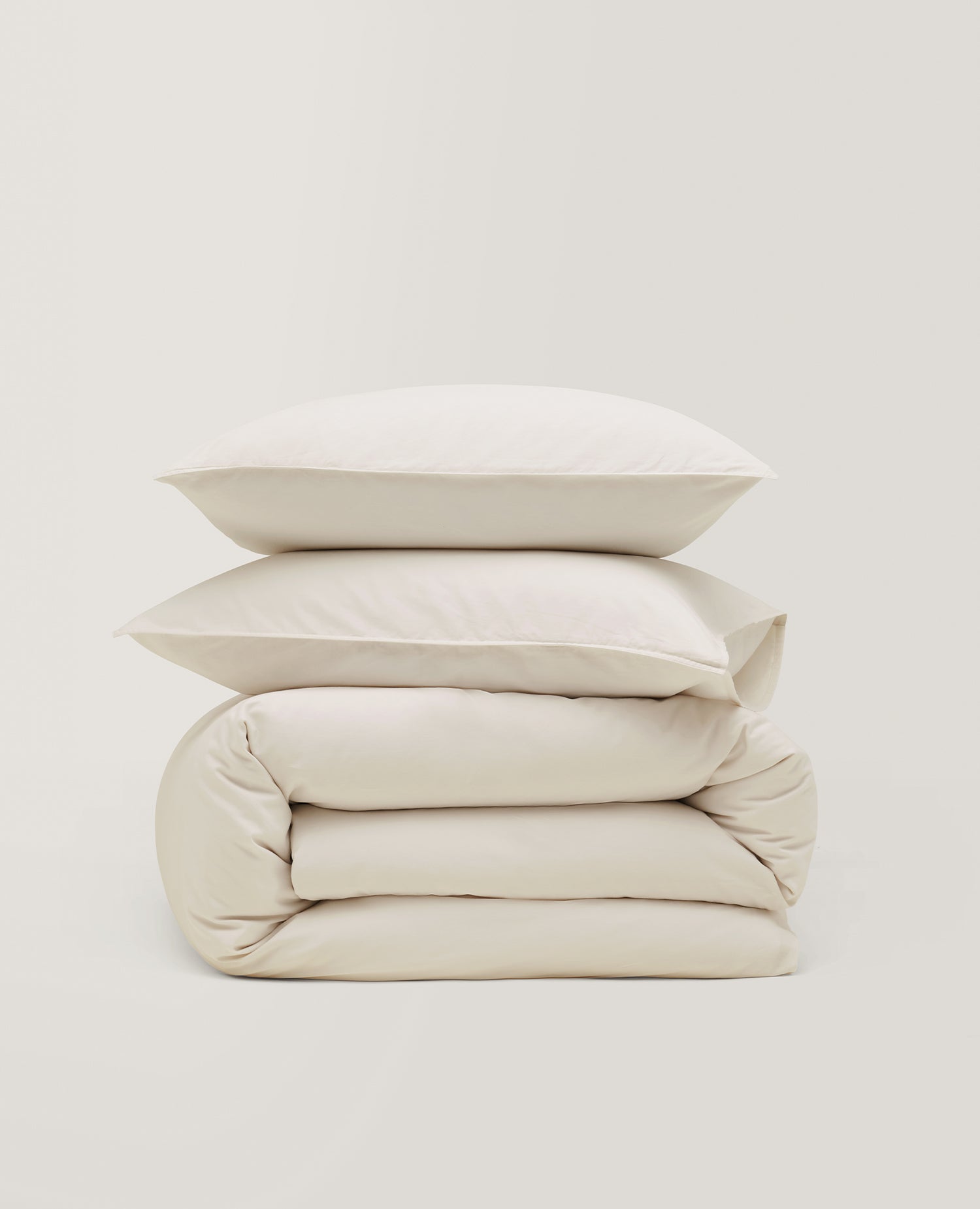 Organic Cotton Duvet Cover Set - Double Stitch By Bedsure