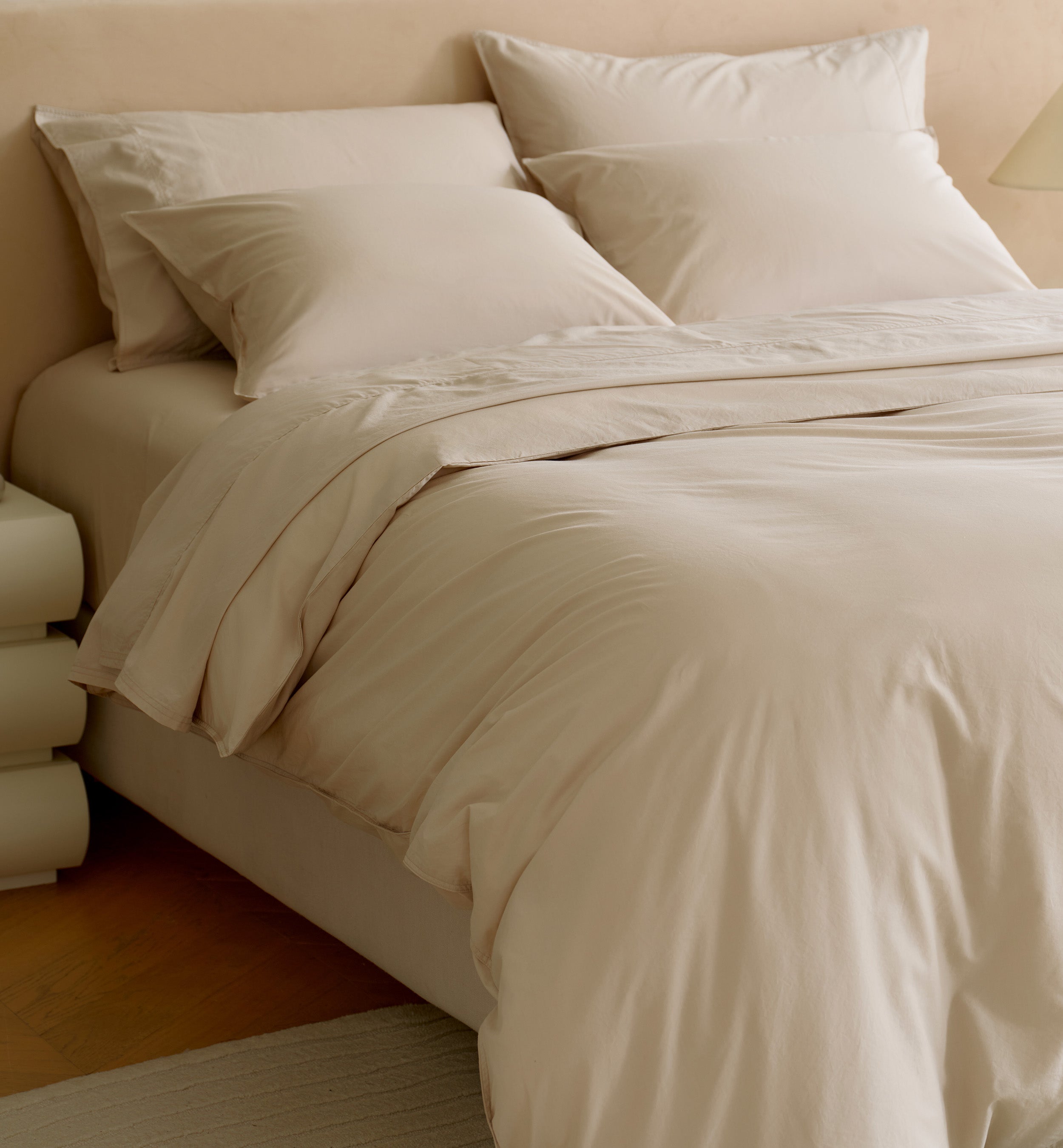 Cotton TENCEL™ Percale Duvet Cover Set - Double Stitch By Bedsure