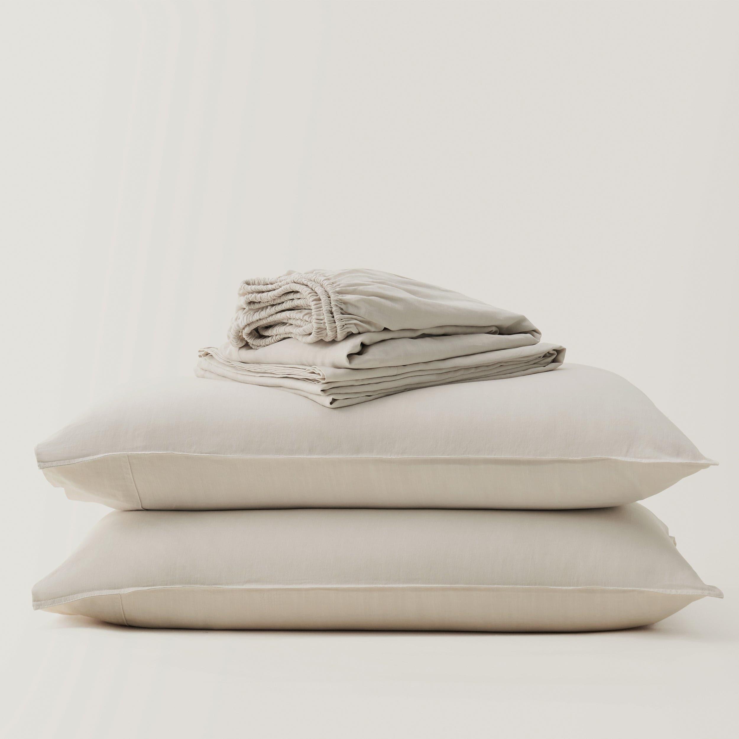Customize your bed with a stylish queen size sheet set for a personalized touch.