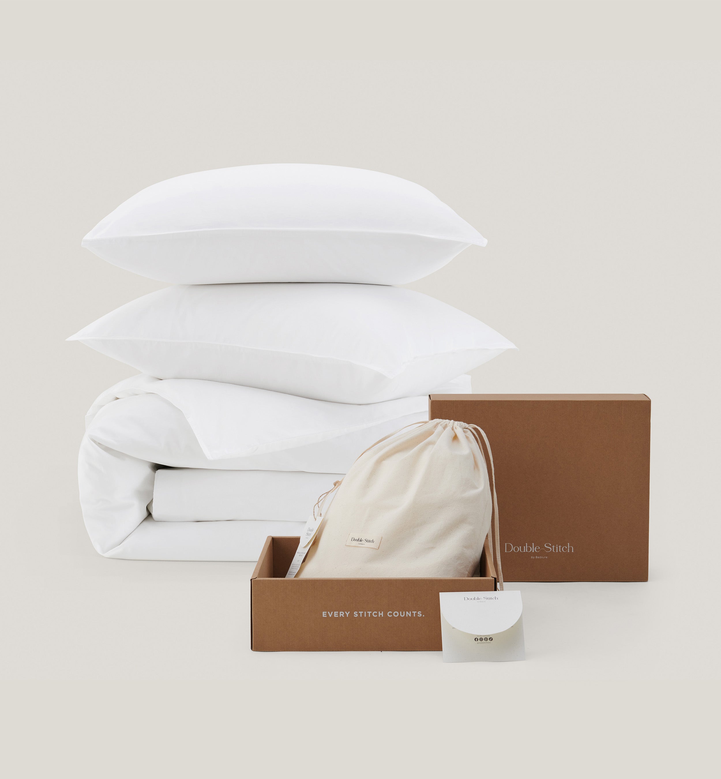 Pure Supima Cotton Sateen Duvet Cover Set