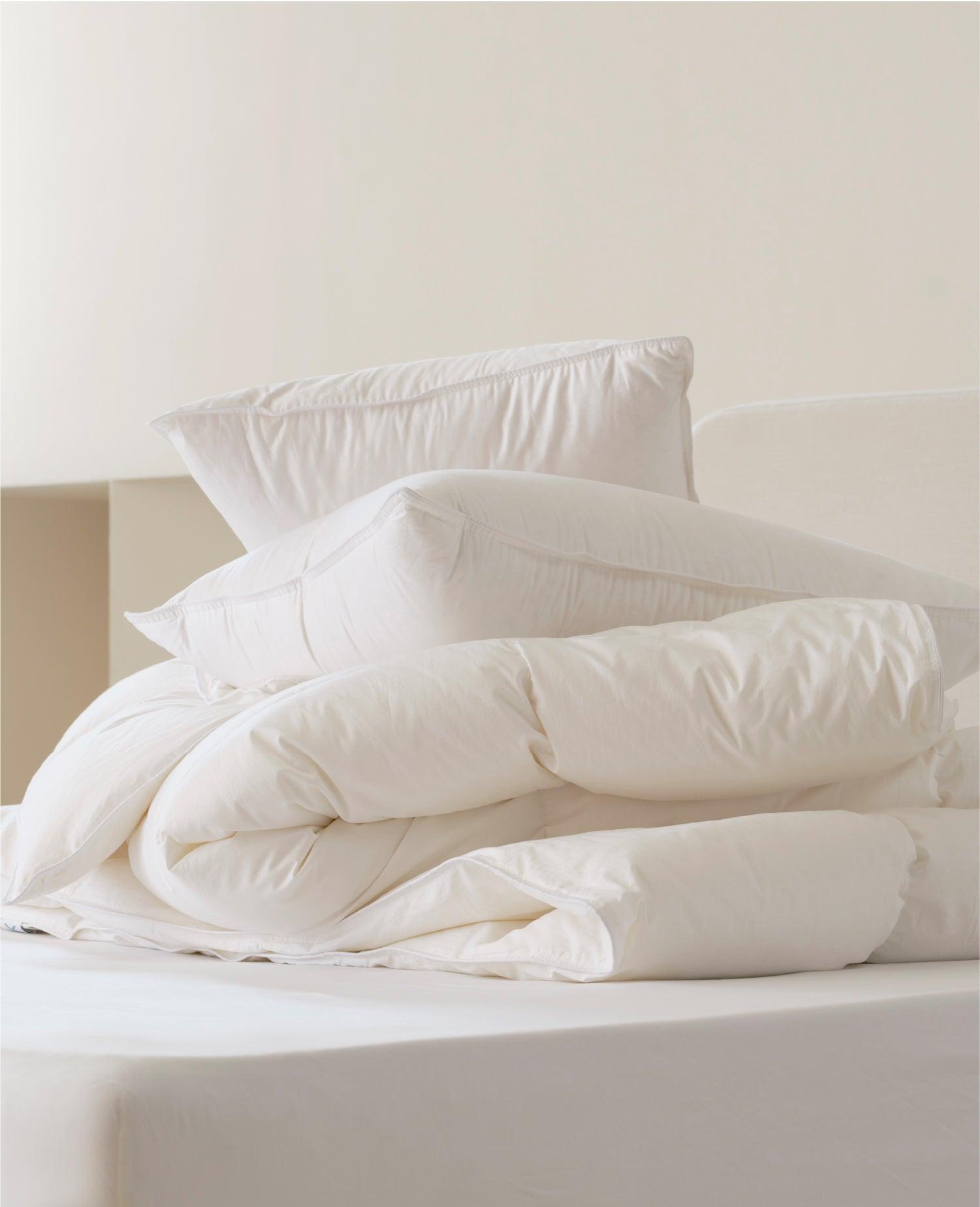 Linen Lyocell Complete Bedding Bundle - Double Stitch By Bedsure