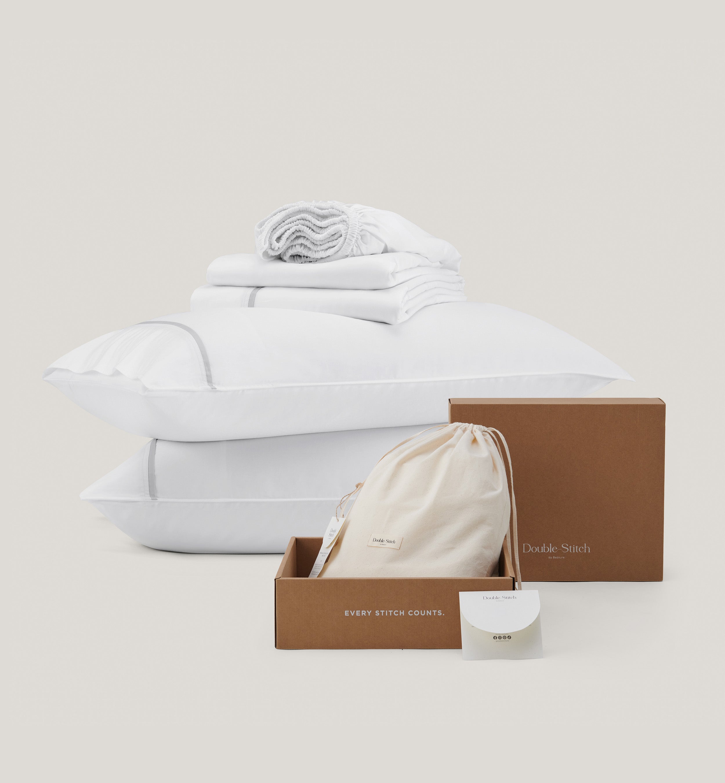 Frame Cotton TENCEL™ Sateen Sheet Set