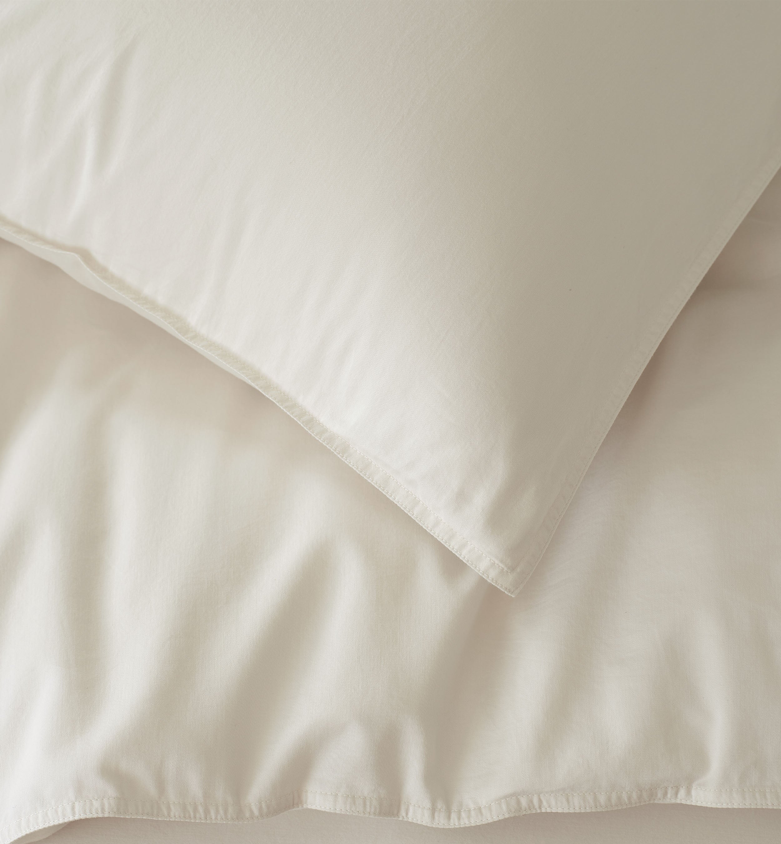 Organic Cotton Duvet Cover Set - Double Stitch By Bedsure