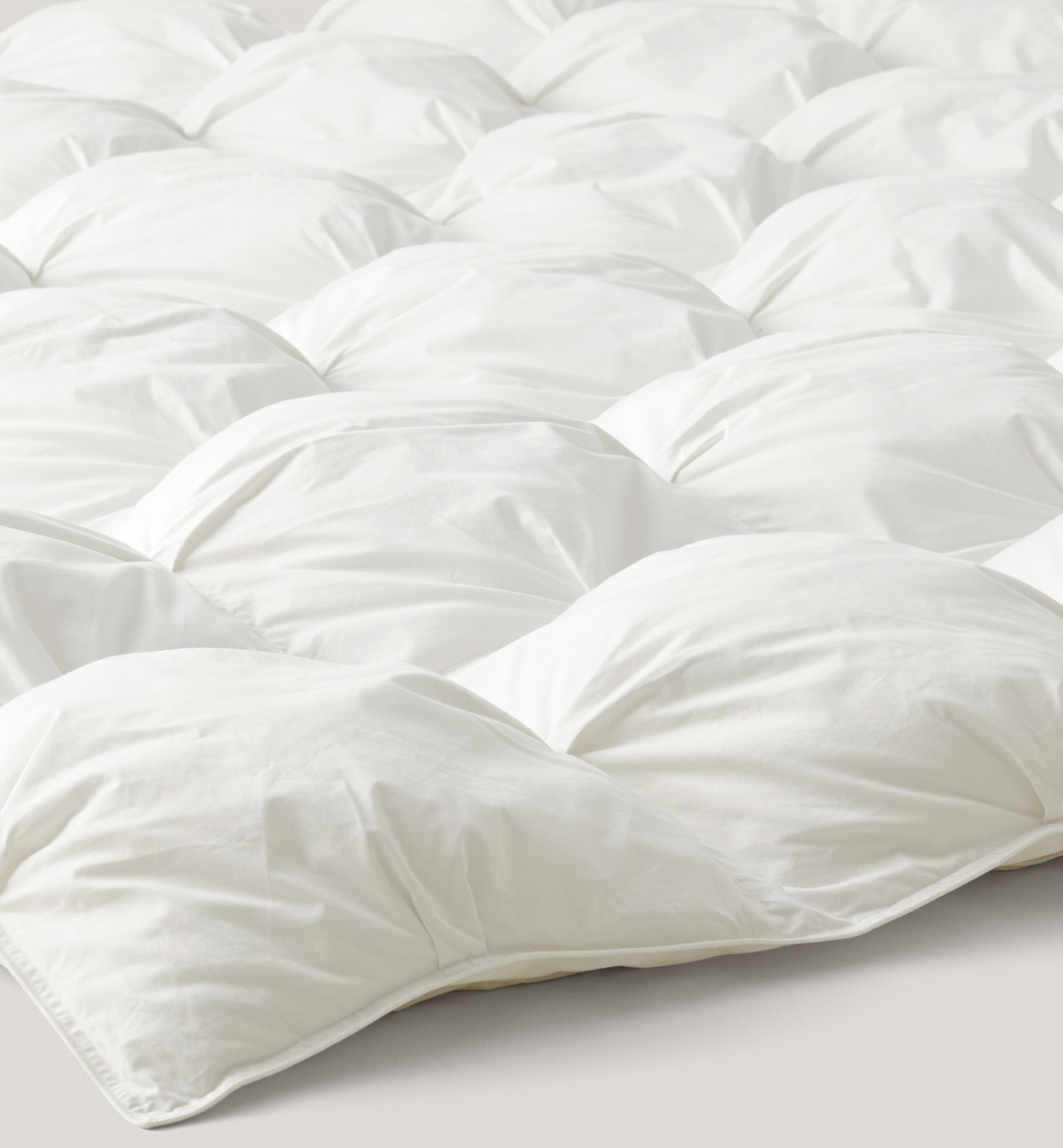 Pinch Pleated Cotton Comforter - Double Stitch By Bedsure