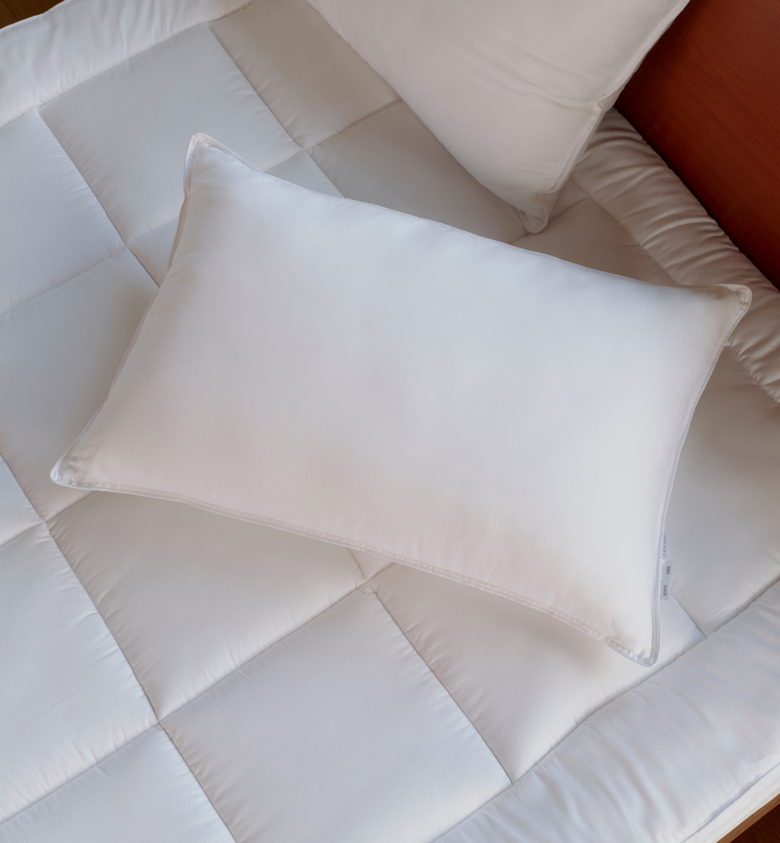 Cotton TENCEL™ Down Alternative Pillow - Double Stitch By Bedsure