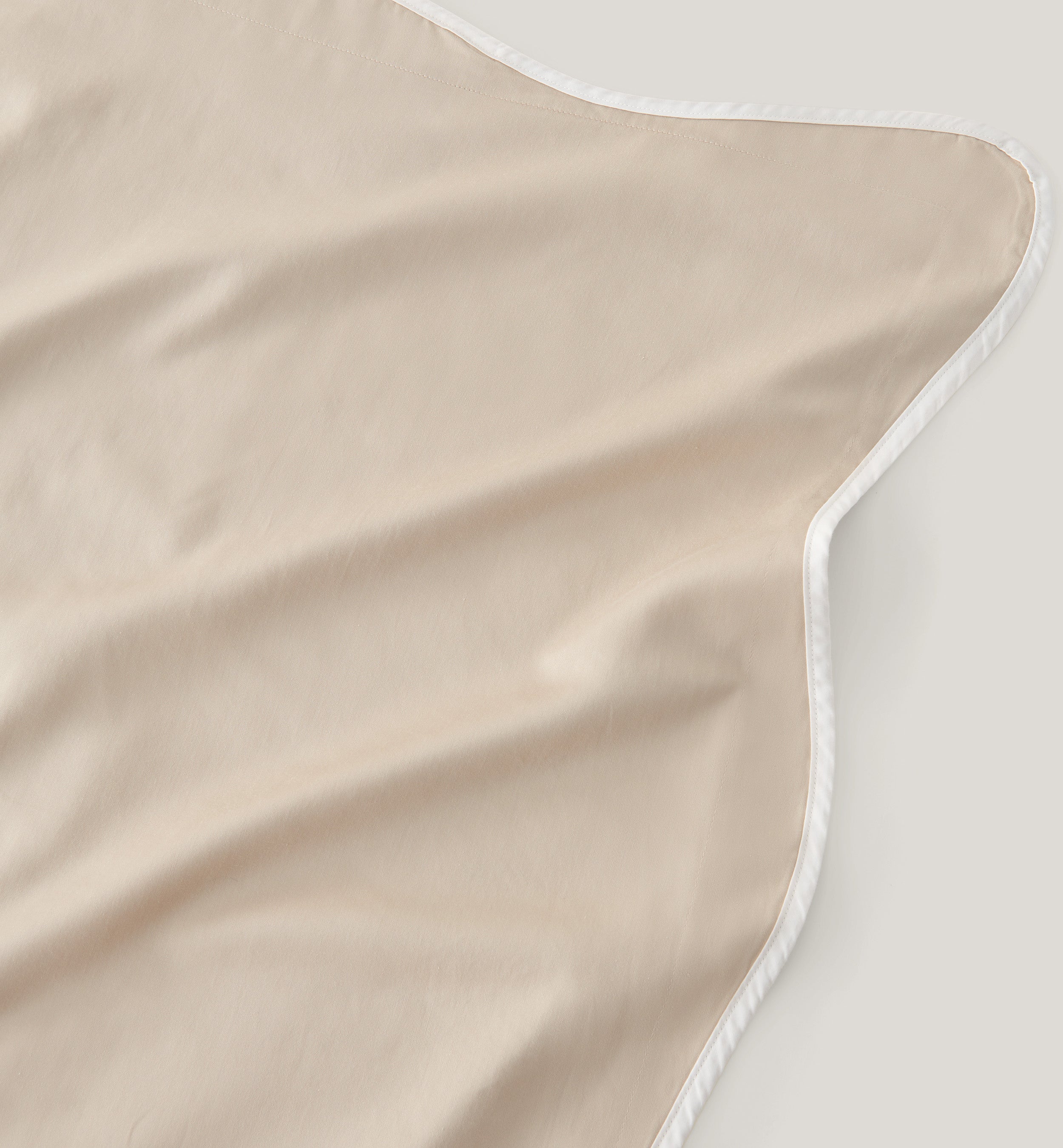 Perfect Blend 6535 Cotton TENCEL™ Scalloped Euro Shams - Double Stitch By Bedsure