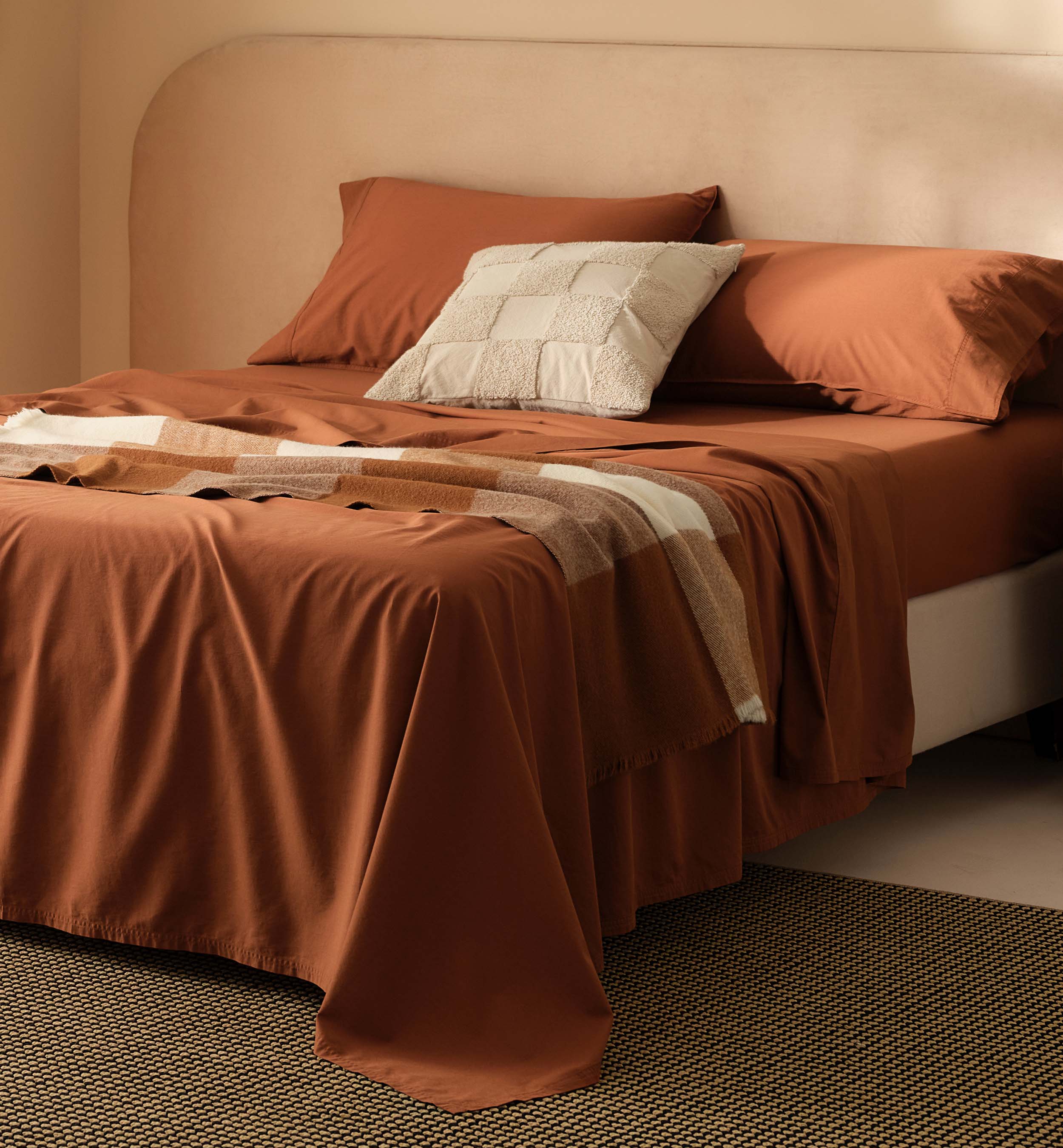 Mongolian Cashmere Cotton Sheet Set