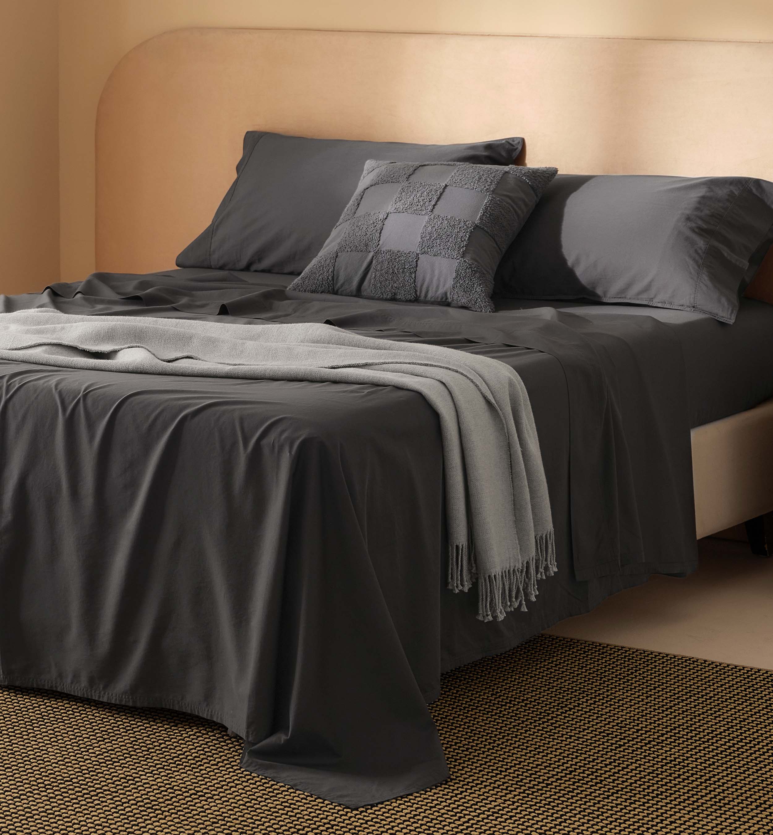 Mongolian Cashmere Cotton Sheet Set