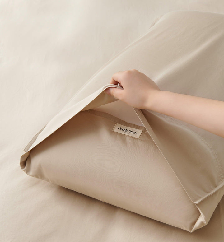 Cotton TENCEL™ Sateen Sheet Set - Double Stitch By Bedsure