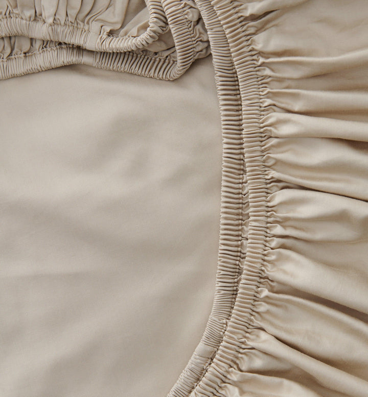 Cotton TENCEL™ Sateen Sheet Set - Double Stitch By Bedsure