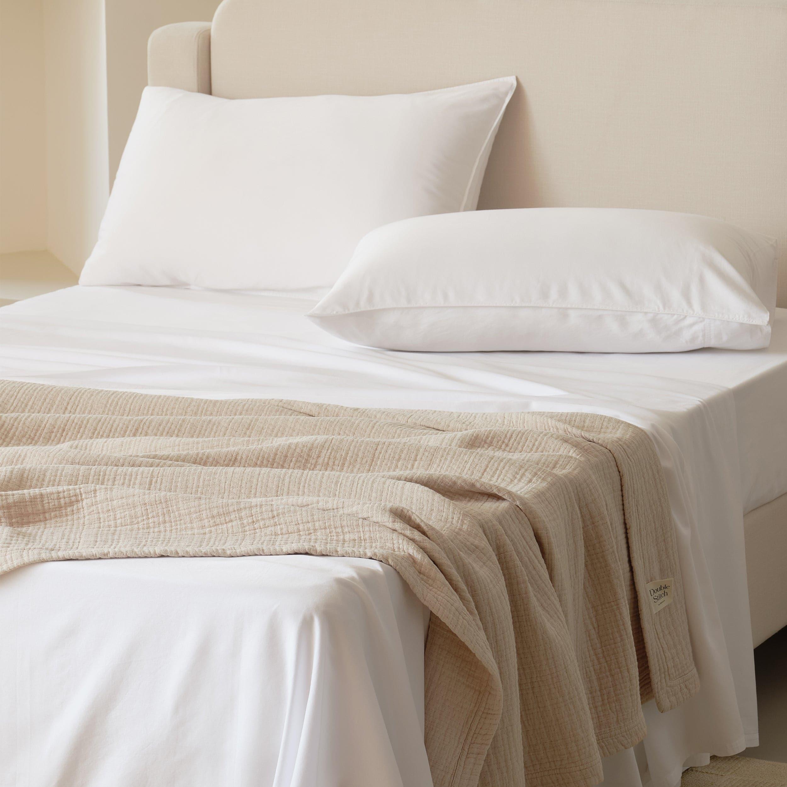 Indulge in the ultimate luxury with our California King sheets set, delivering unparalleled comfort and sophistication to your bed.