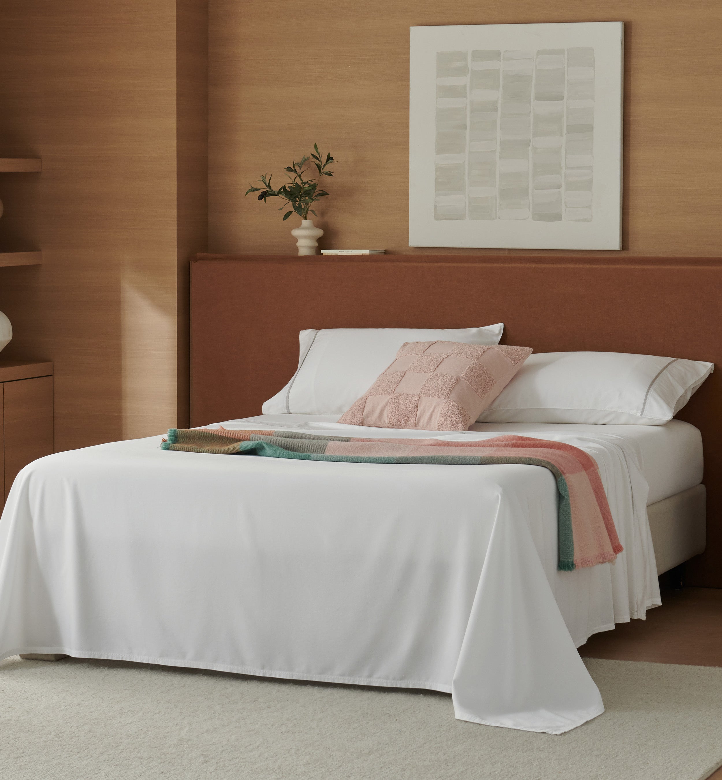 Frame Cotton TENCEL™ Sateen Sheet Set