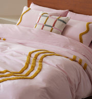 Cotton Tufted Duvet Cover Set - Double Stitch By Bedsure