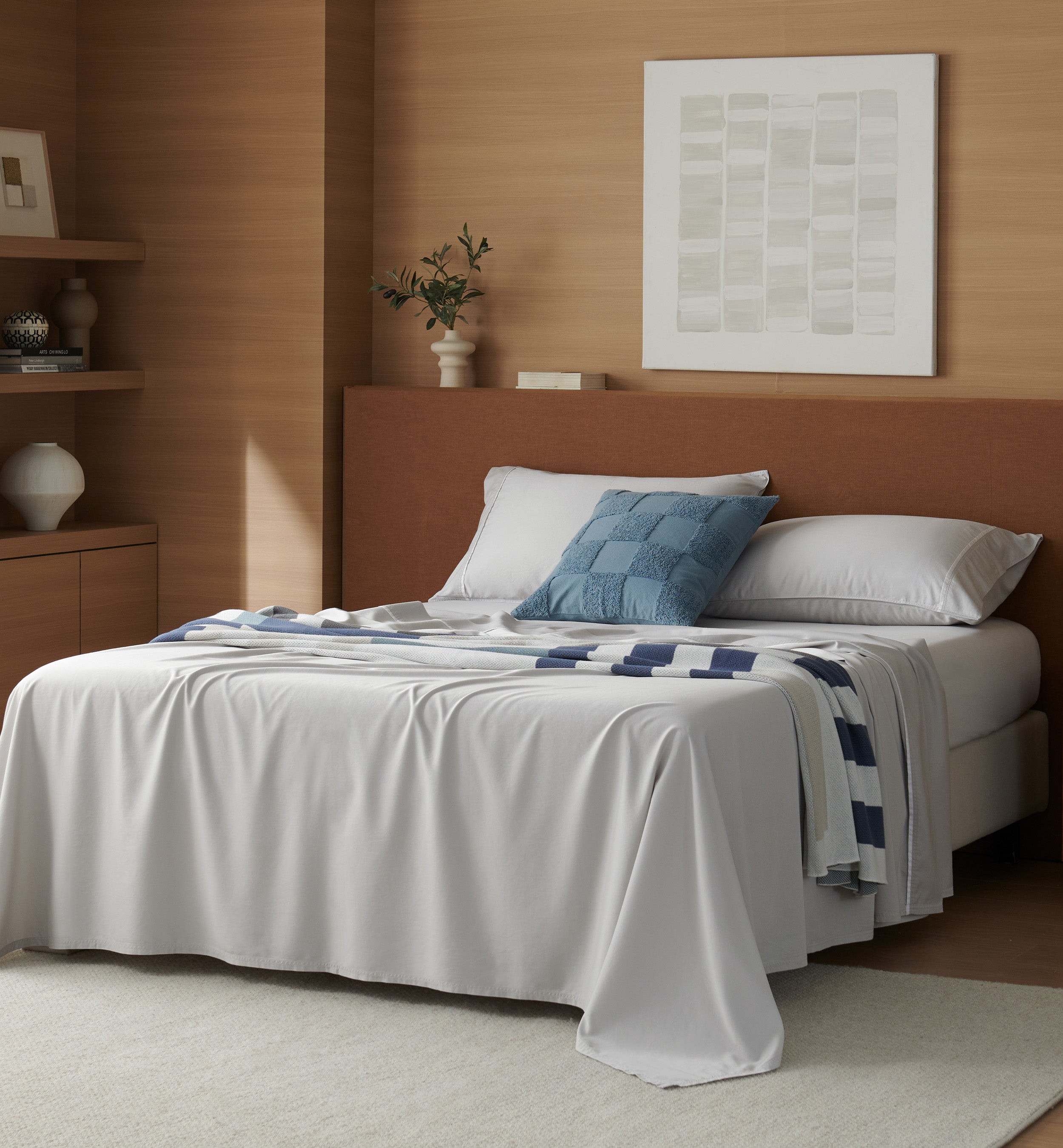 Frame Cotton TENCEL™ Sateen Sheet Set