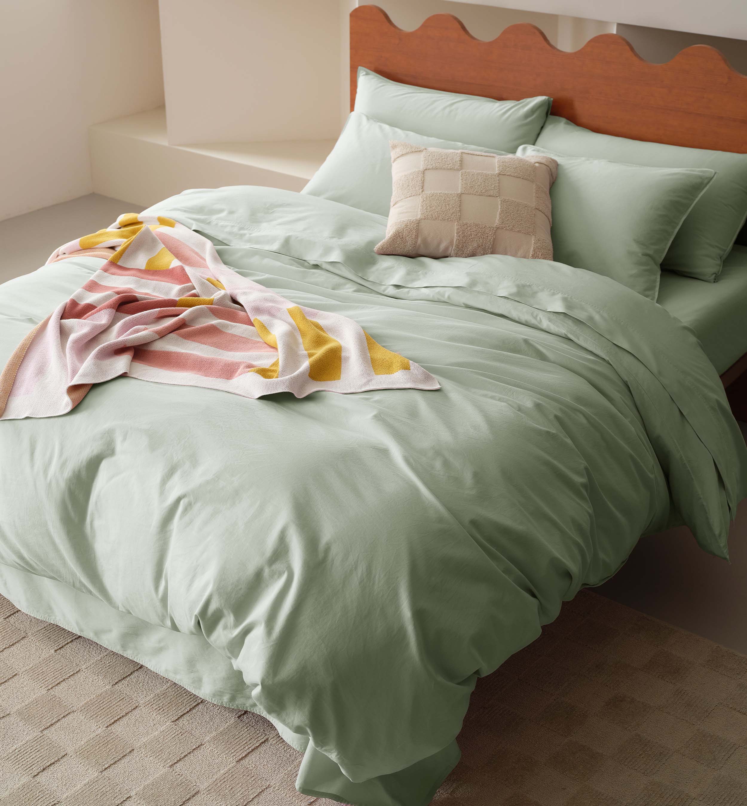 Organic Cotton Duvet Cover Set