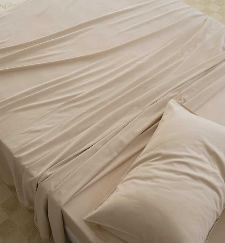 Cotton TENCEL™ Sateen Sheet Set - Double Stitch By Bedsure