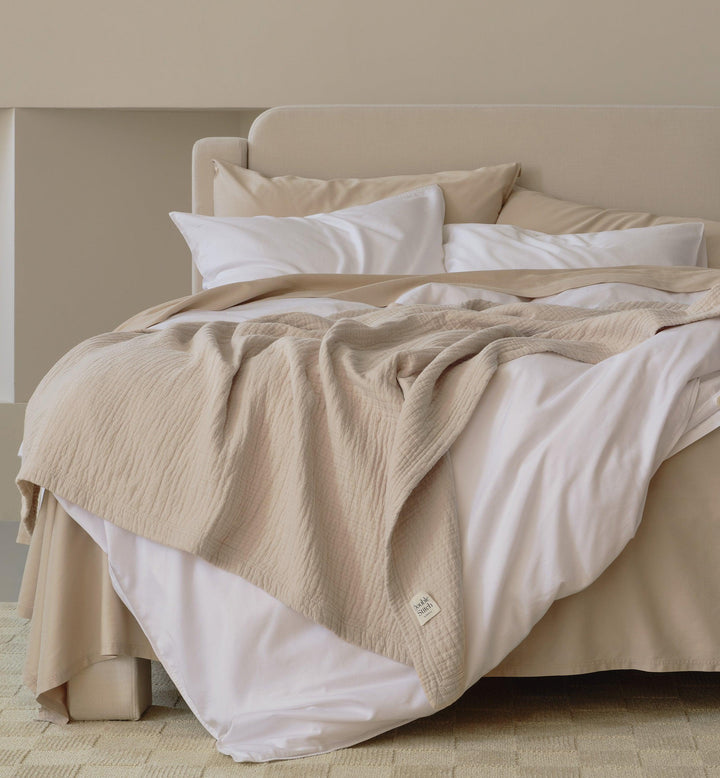 Cotton TENCEL™ Sateen Sheet Set - Double Stitch By Bedsure
